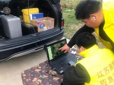 無人機遙感，科技馳援 江蘇響水應急測繪保障紀實